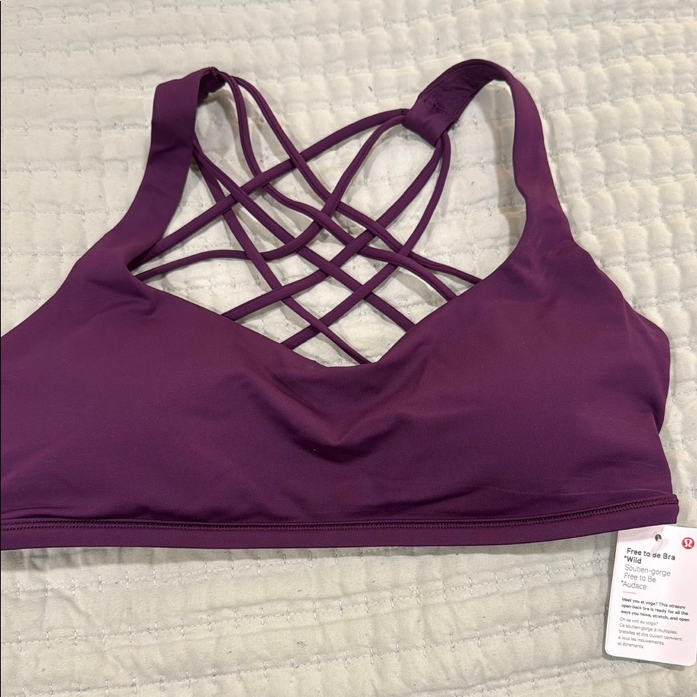 NWT LULULEMON Sports Bra 8